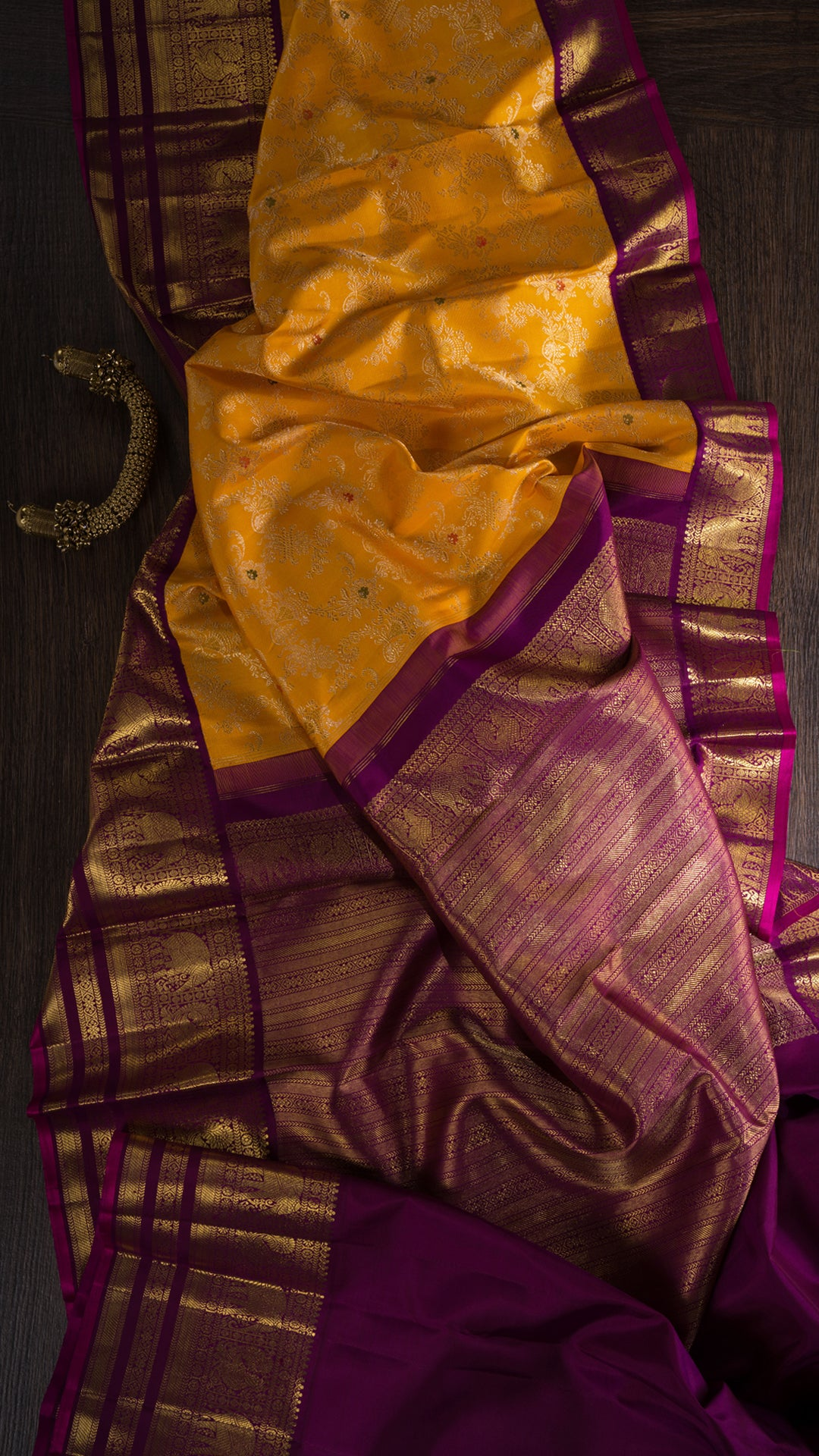 Yards of Luxury | Pure Zari Kanjivaram Silk Sarees