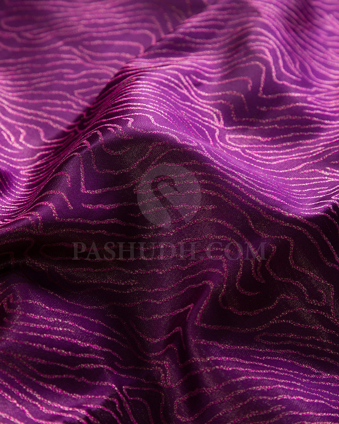 Purple And Pink Kanjivaram Silk Saree - D507(G)
