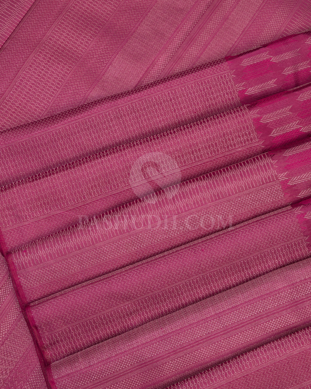 Old Rose Kanjivaram Silk Saree - D428 - View 4