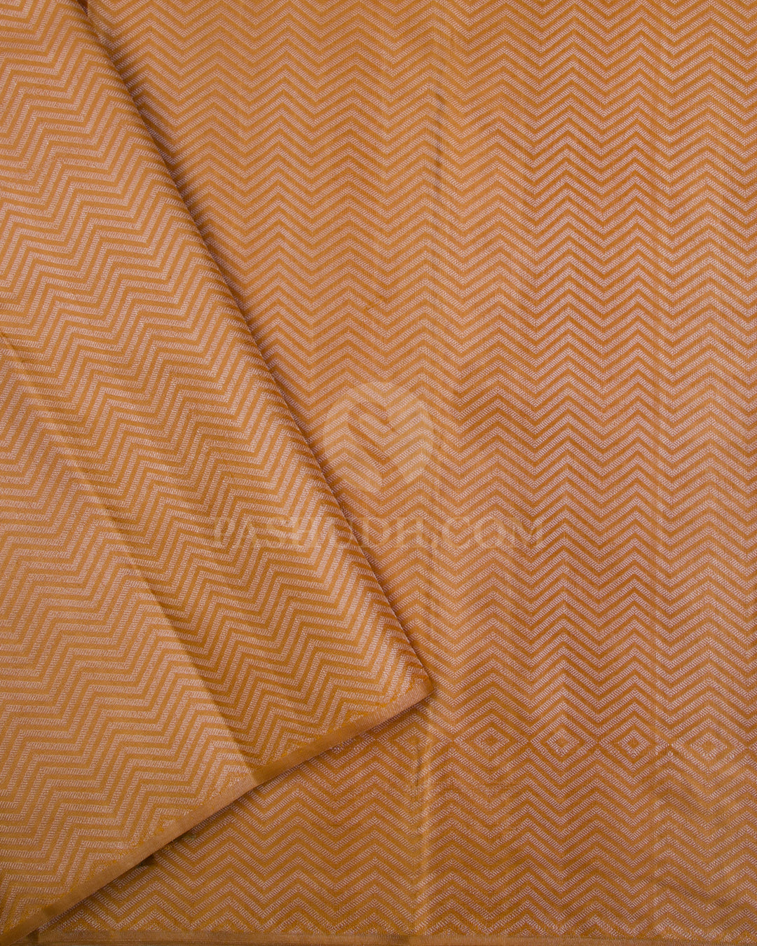 Pink Shot Orange Kanjivaram Silk saree - D521(B) - View 2