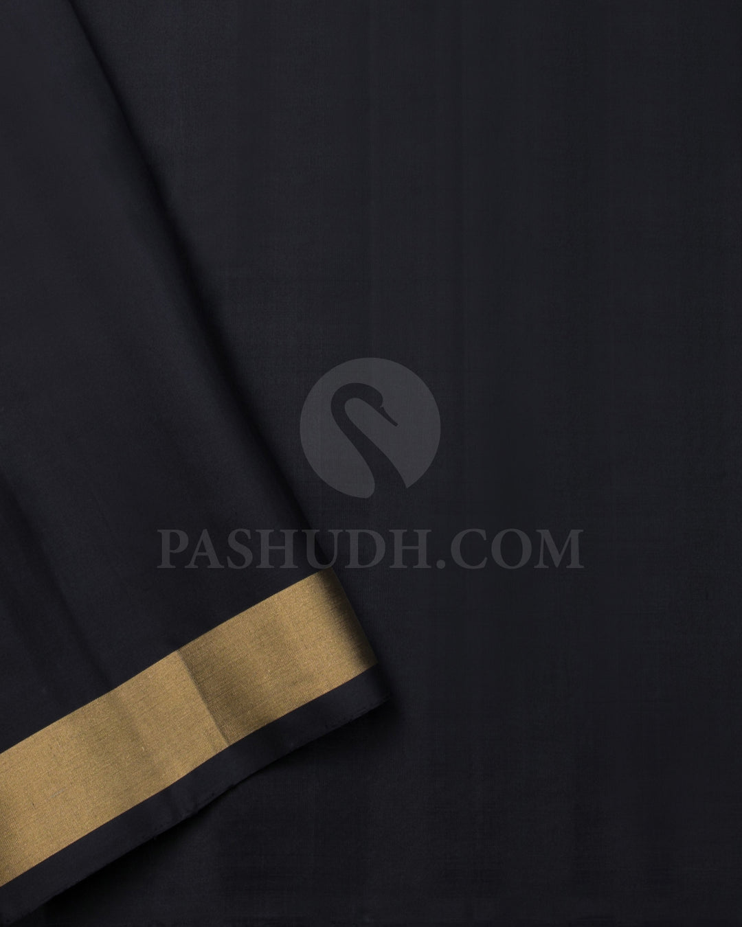 Purple And Black Soft Silk Saree - C54