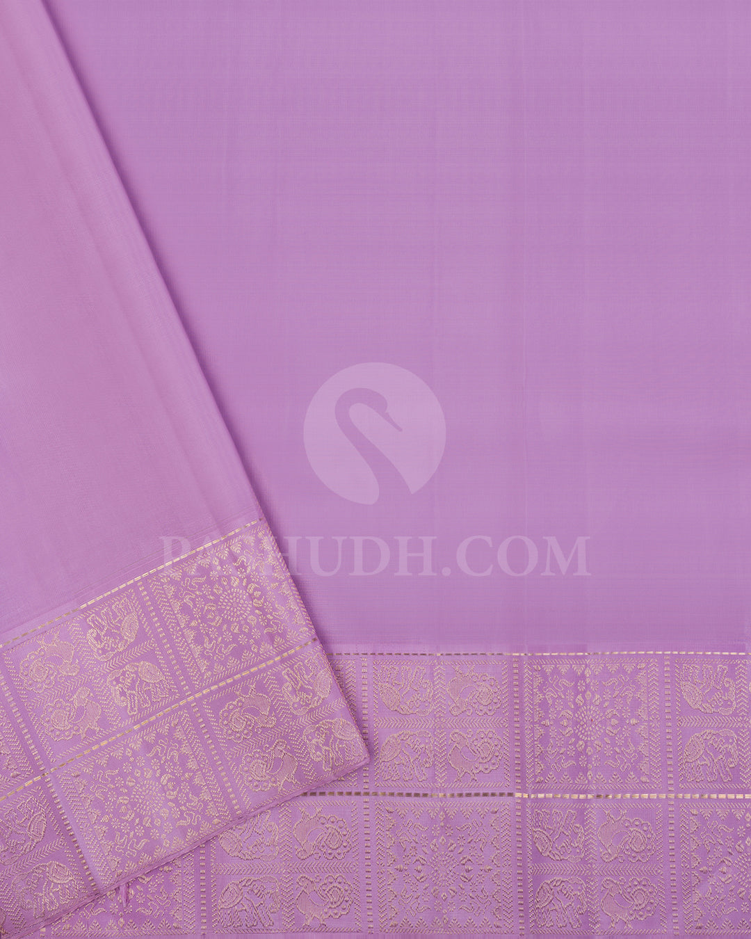 Purple And Lavender Kanjivaram Silk Saree - S1305( C )