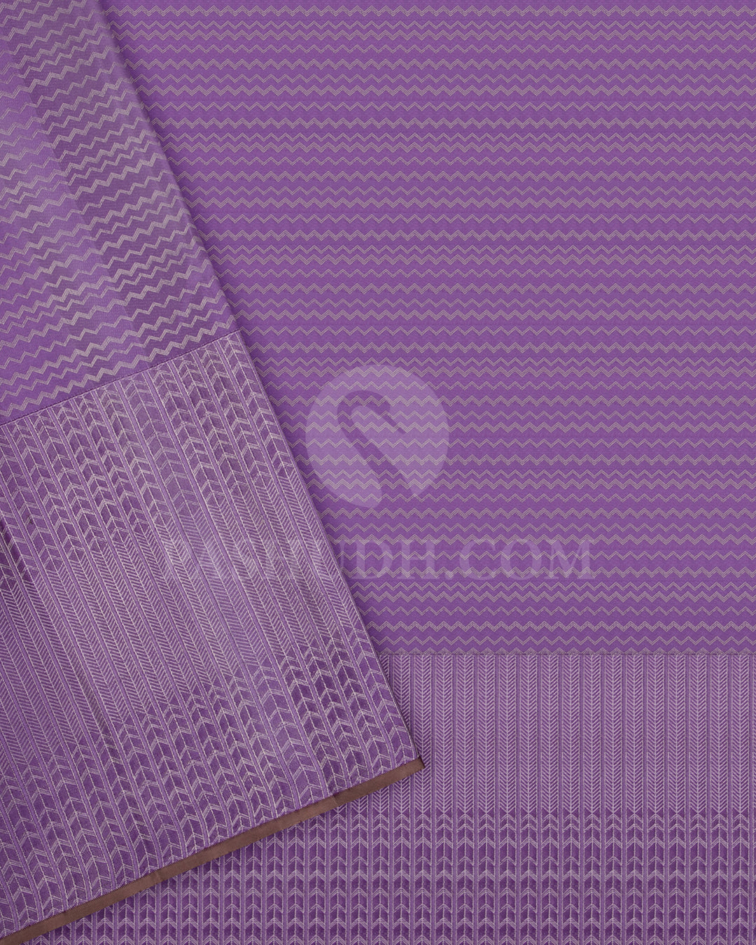 Purple And Lavender Kanjivaram Silk Saree - D571 ( C )