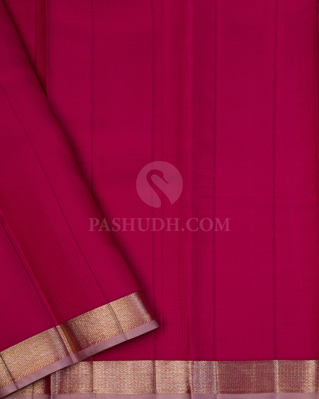 Pink Kanjivaram Silk Saree - DJ278(A) - View 2