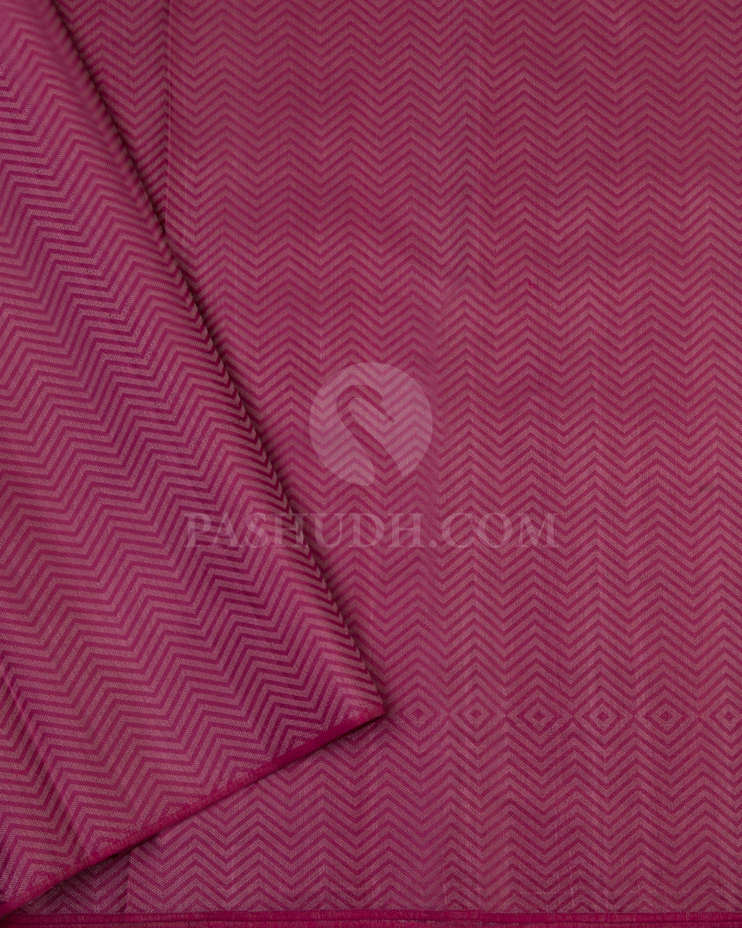 Old Rose Kanjivaram Silk Saree - D428 - View 3