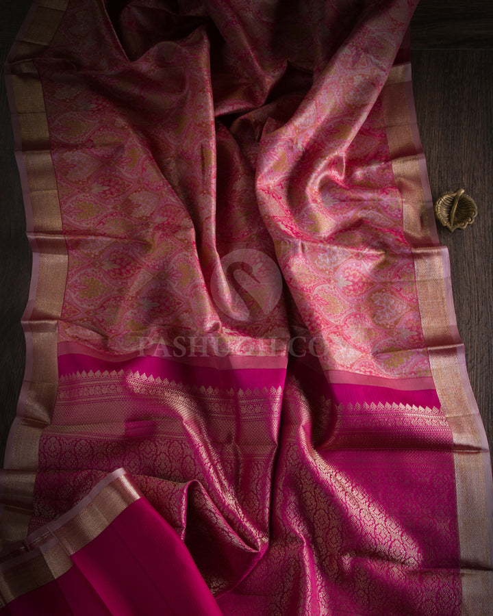 Pink Kanjivaram Silk Saree - DJ278(A)