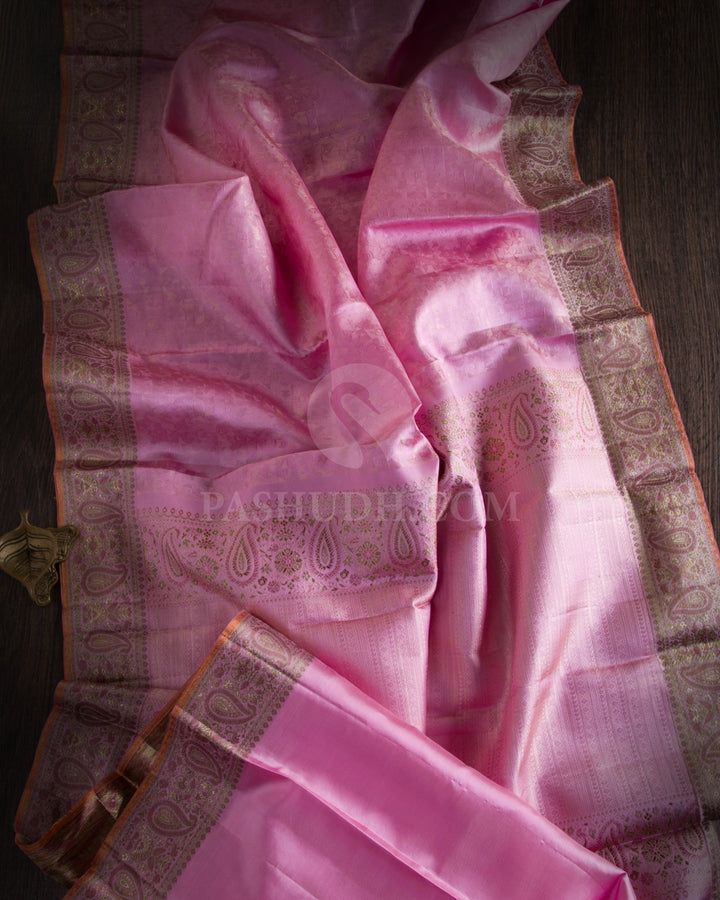 Pink Kanjivaram Silk Saree - DJ281(A)