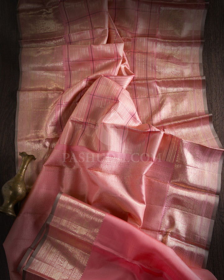 Pink Kanjivaram Silk Saree - DJ273(A)