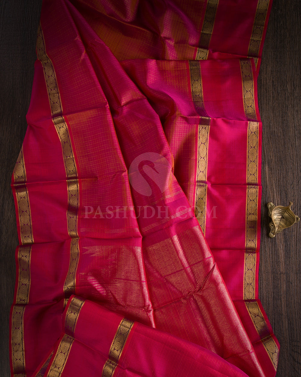 Pink Kanjivaram Silk Saree - S1134(A) - View 1