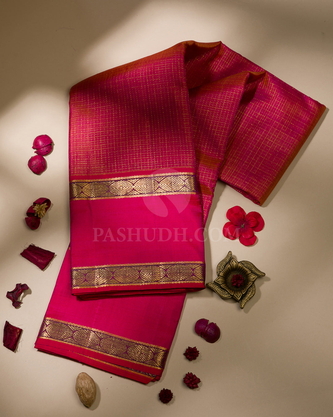 Pink Kanjivaram Silk Saree - S1134(A)