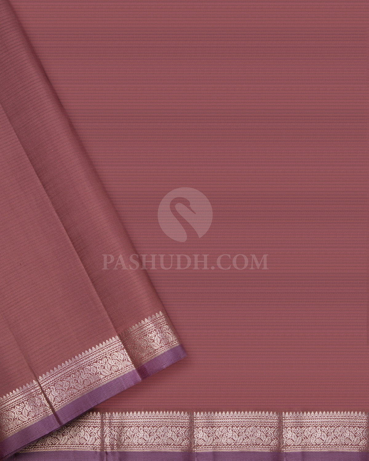 Pink and Lavender  Kanjivaram Silk Saree - S654 - View 4