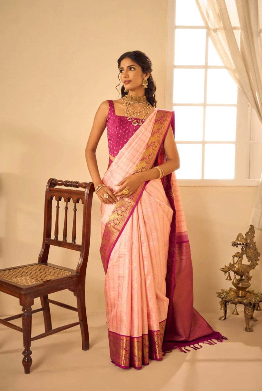 11 Latest Unique Kanjivaram Silk Saree Color Combinations to Transform Your Wardrobe