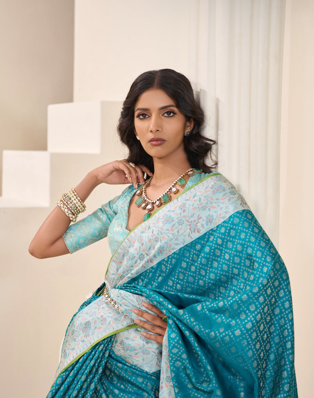 Monsoon Mornings in Silk: Everyday Draping for the Rainy Season