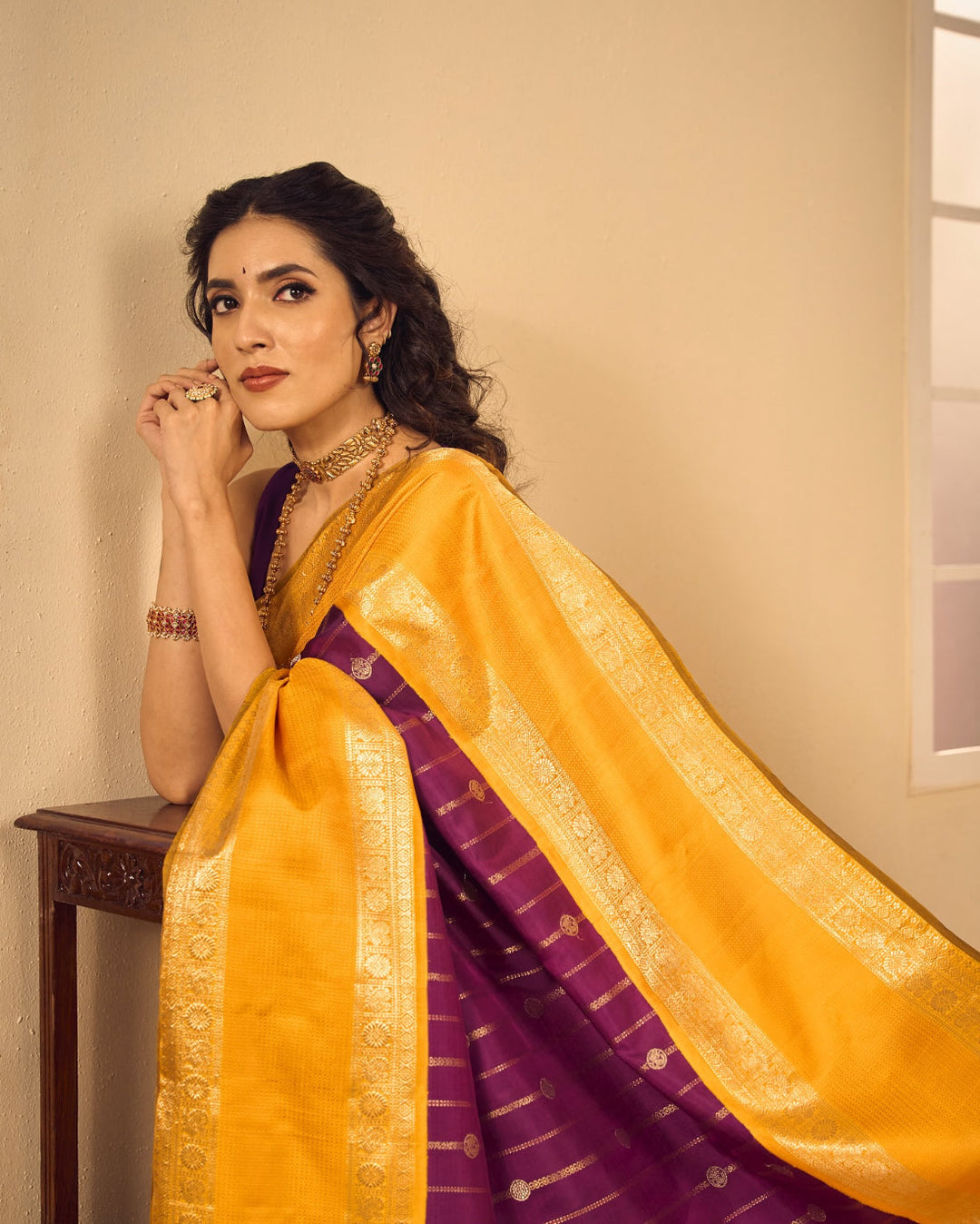 Saffron, White & Green Kanjivaram Silk Sarees for Independence Day 2026