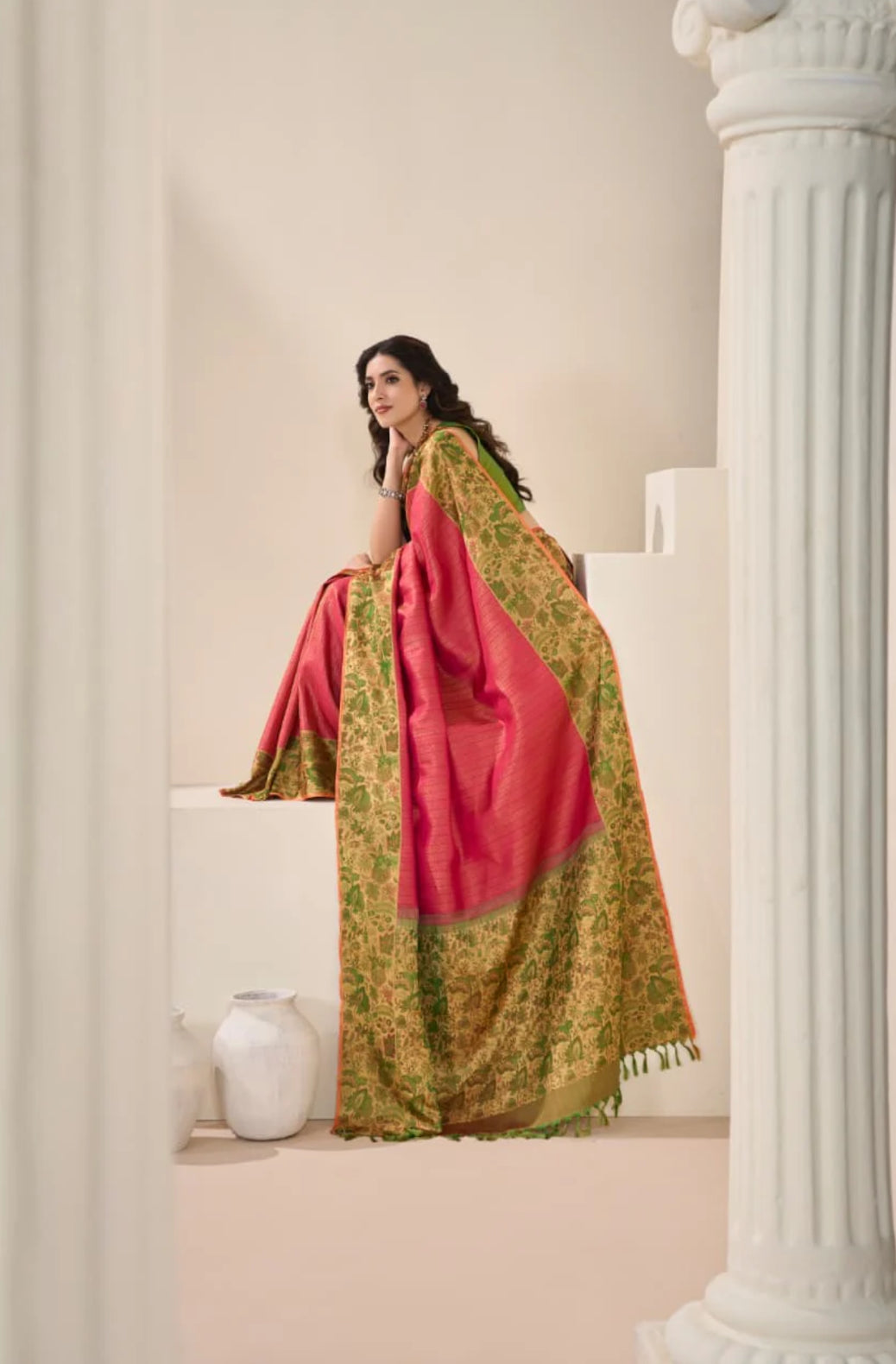 12 Stunning Kanjivaram Saree Drapes to Flaunt This Pongal 2026