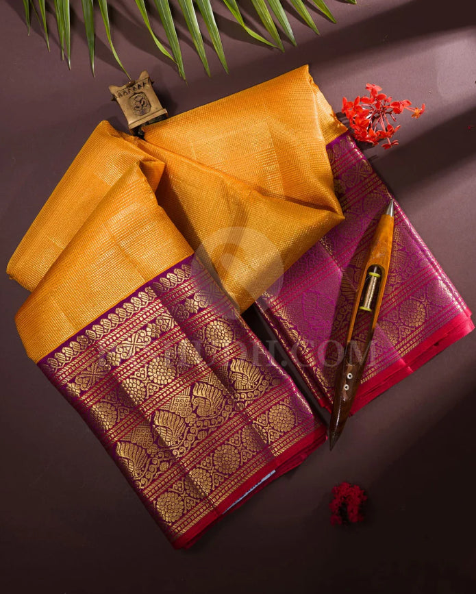 https://pashudh.com/collections/view-all-kanjivaram-silk-sarees/products/mango-yellow-and-purple-kanjivaram-silk-saree-s1518a