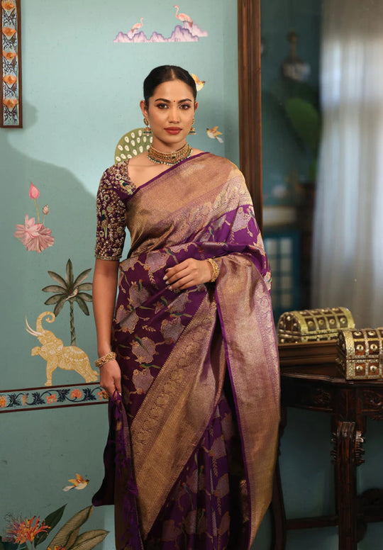 Desi Girl Festive Mood: Must-Have Kanjivaram Silk for Celebrations