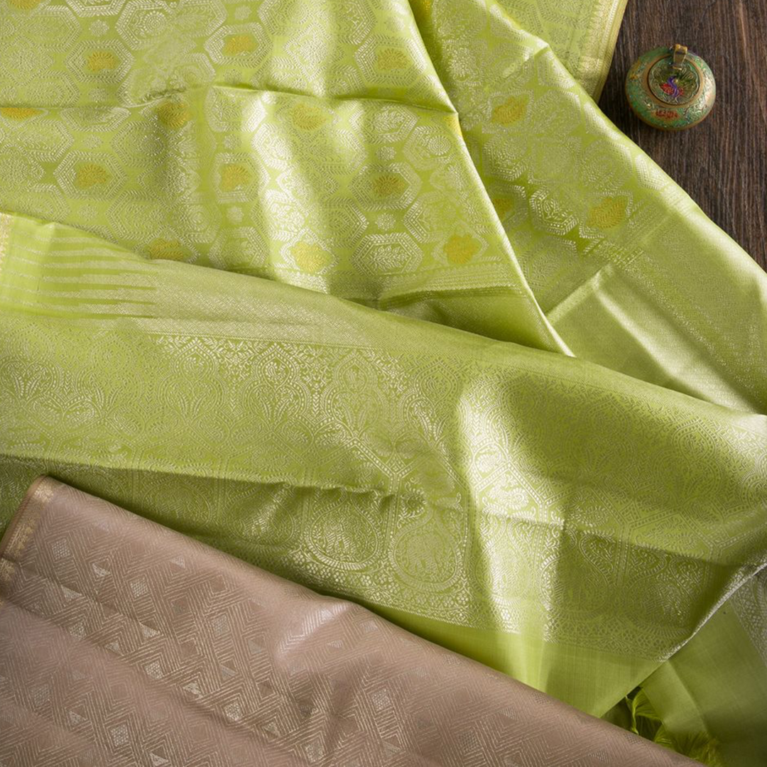 Pastel Kanjivaram Silk Sarees