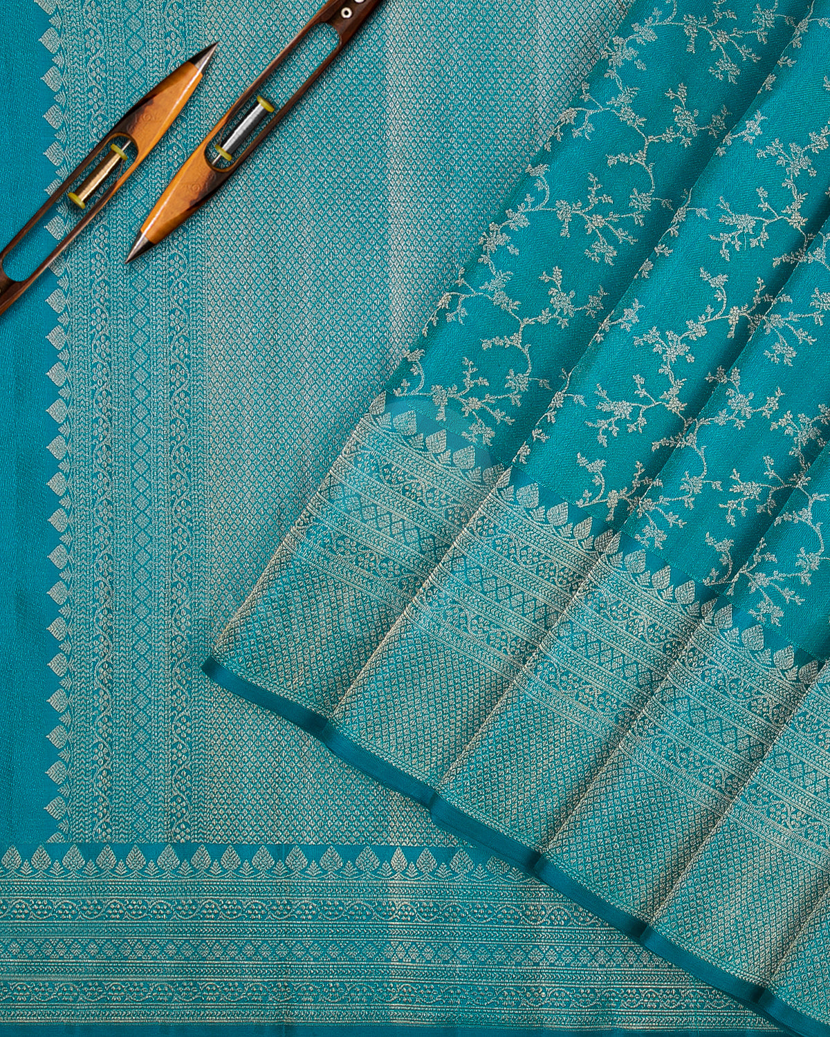 Anandha Blue Kanjivaram Silk Saree - DT283(A)