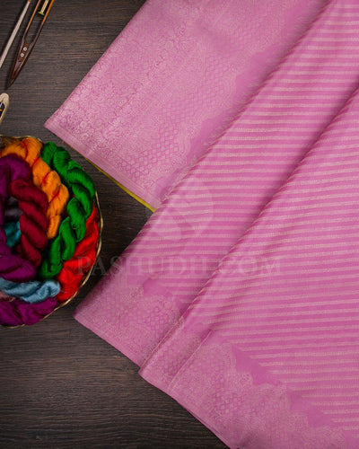 Baby Pink Kanjivaram Silk Saree - D533(D)