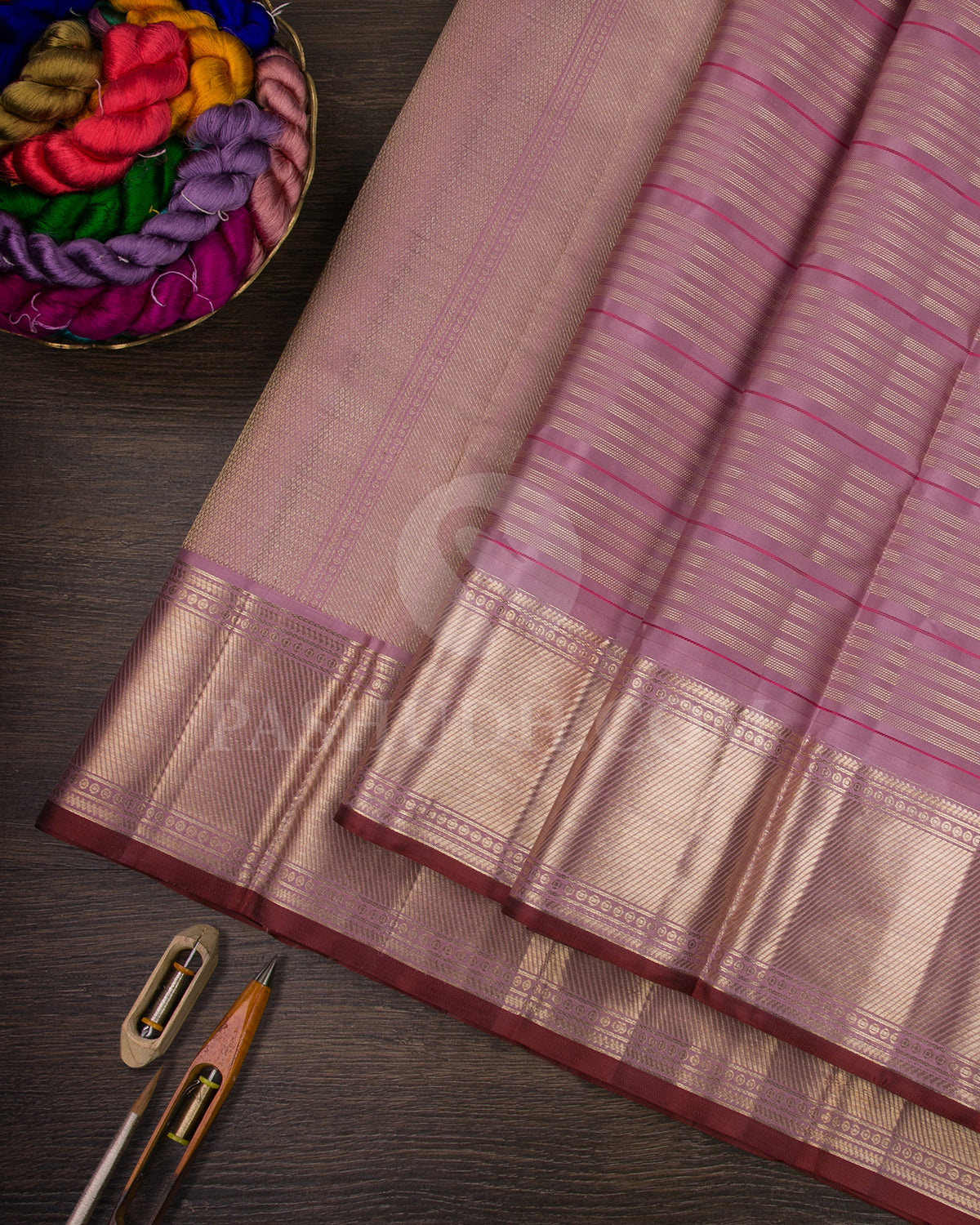 Pink Kanjivaram Silk Saree - DJ345(A)