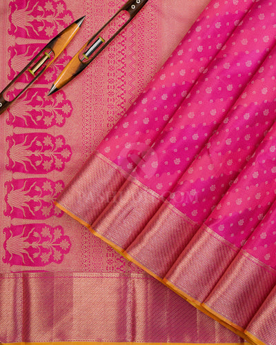 Pink Kanjivaram Silk Saree - DT219