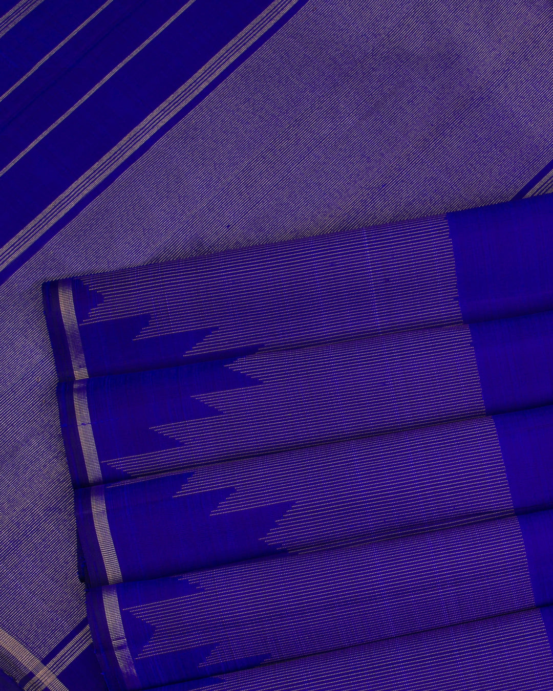 Royal Blue Kanjivaram Silk Saree -KF2