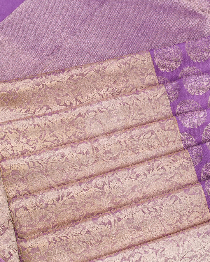 Lavender Kanjivaram Silk Saree -S1102(B)