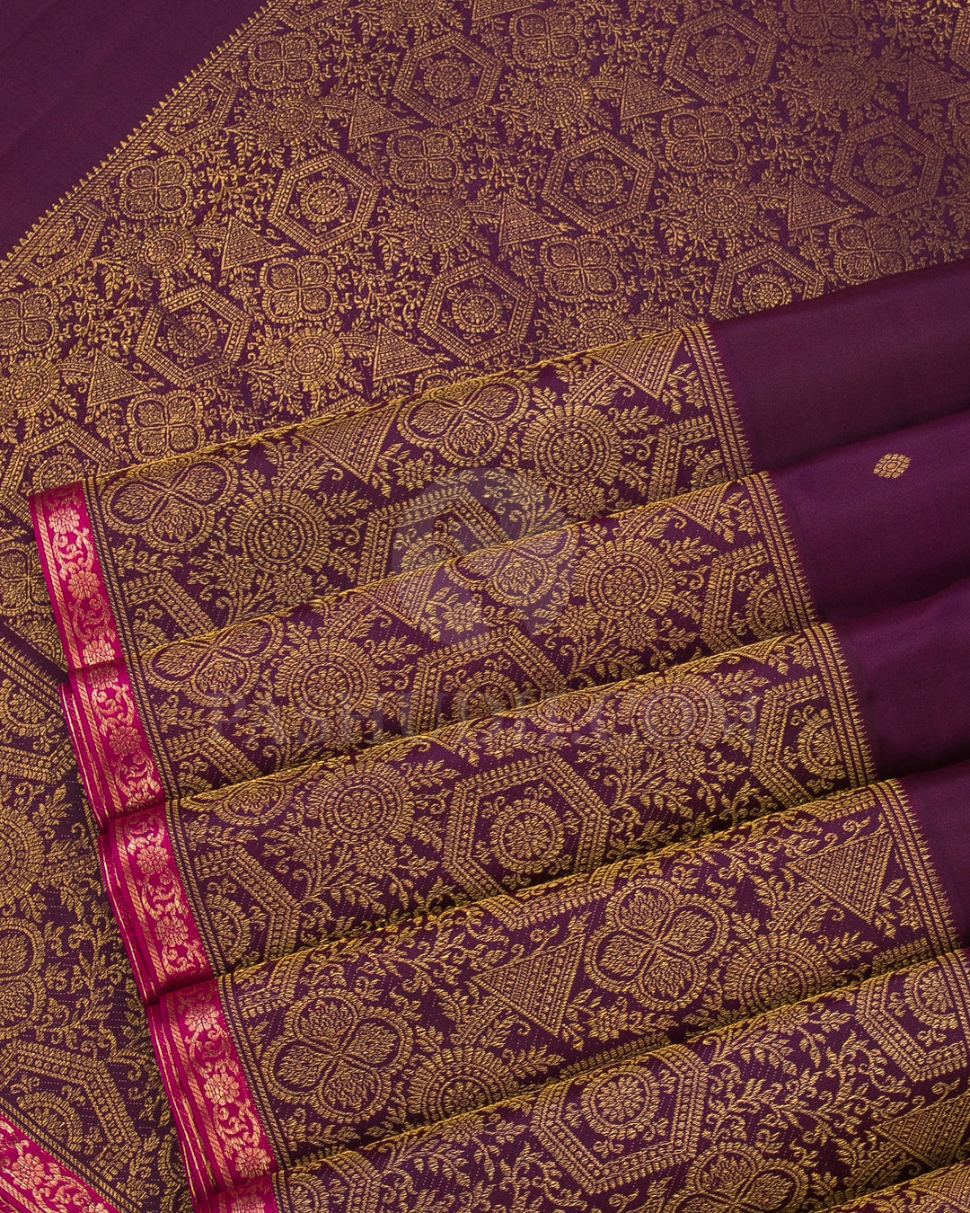 Purple Kanjivaram Silk Saree -S1252(A)