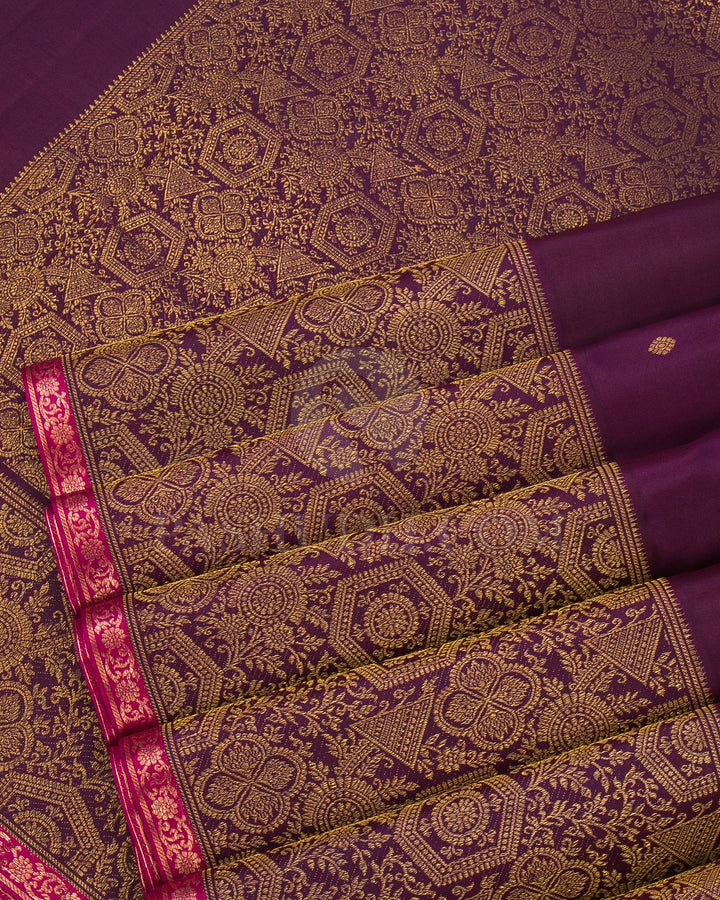 Purple Kanjivaram Silk Saree -S1252(A)