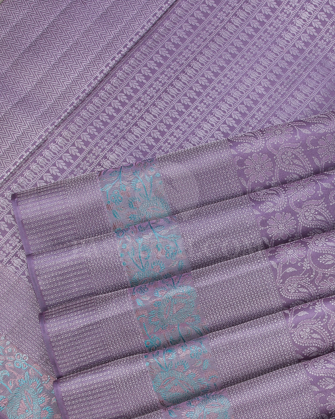 Lavendar Kanjivaram Silk Saree - DT285(A)