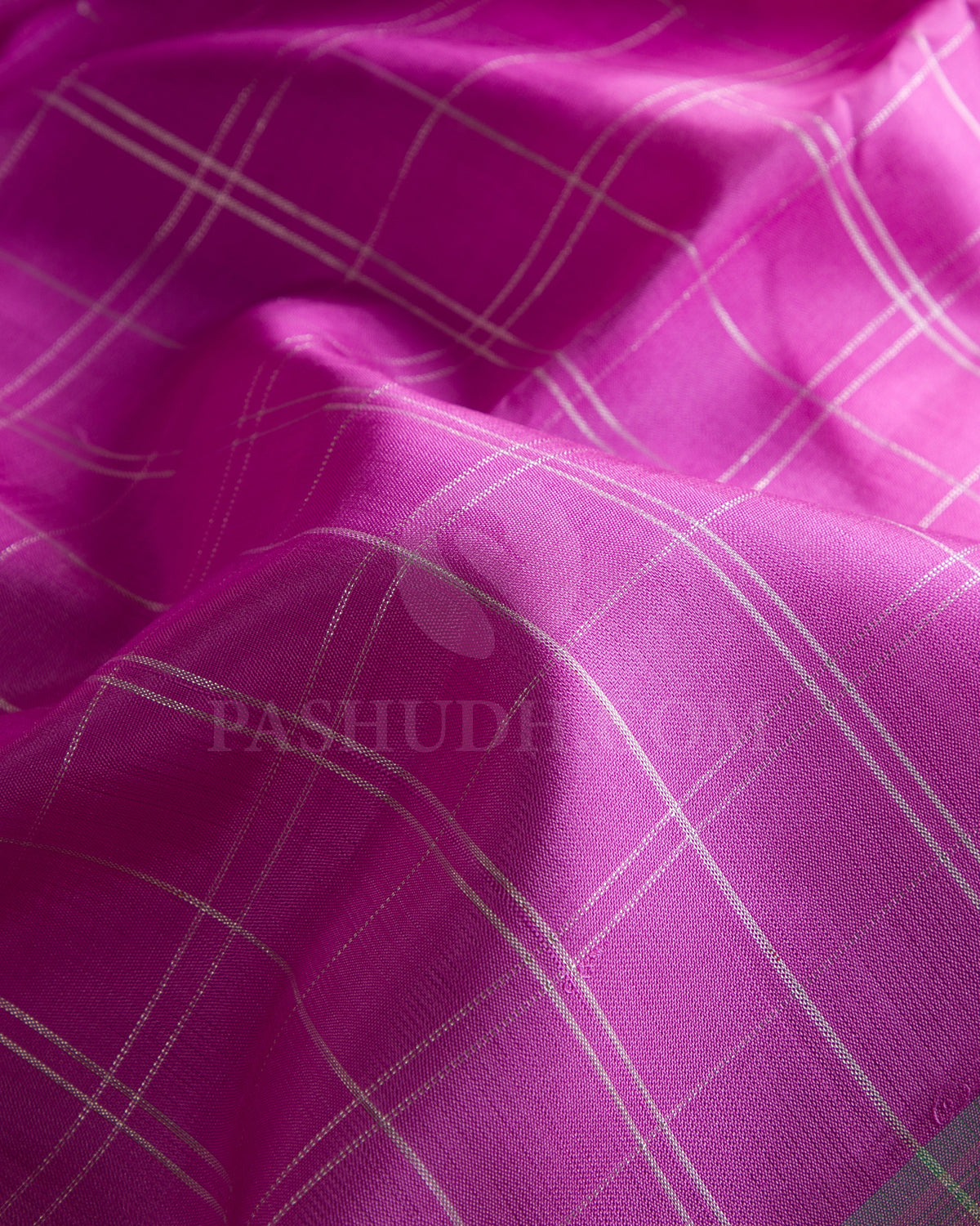 Rose Pink And Leaf Green Traditional Kanjivaram Silk Saree - AK9