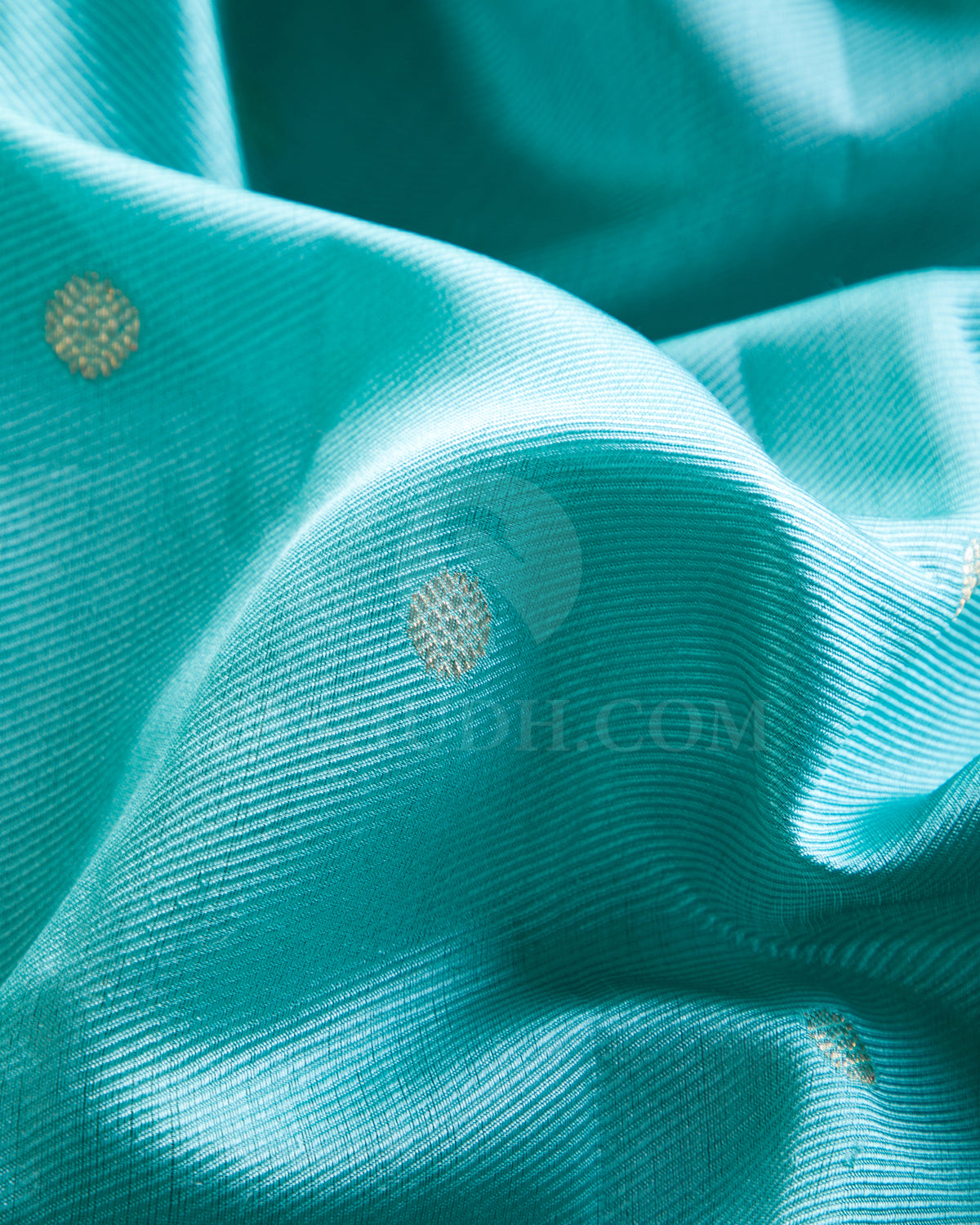 Sky Blue and Aubergine Kanjivaram Silk Saree - S1200(A)