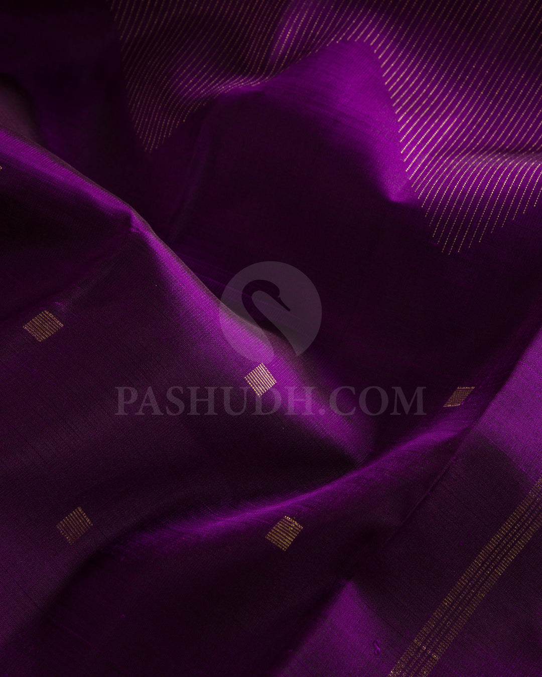 Purple Kanjivaram Silk Saree - K14