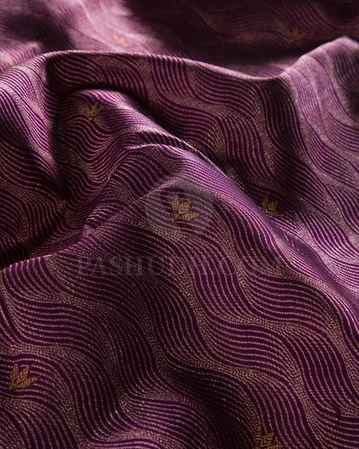 Violet Kanjivaram Silk Saree - S1306(A)