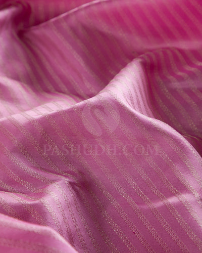 Baby Pink Kanjivaram Silk Saree - D533(D)