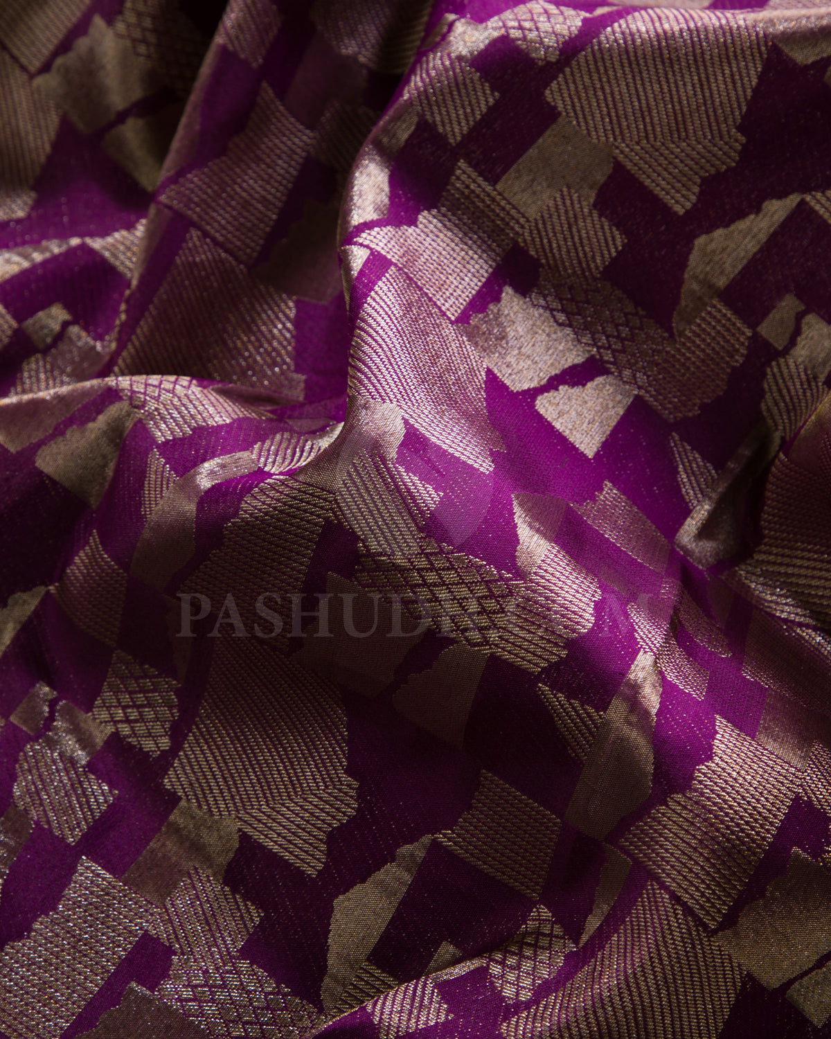 Violet Kanjivaram Silk Saree - DT287(A)