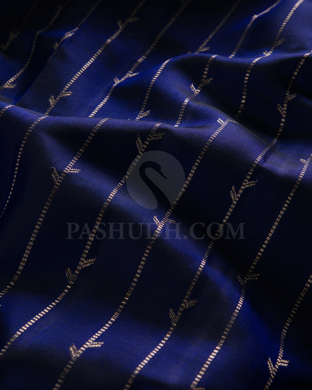 Royal Blue Kanjivaram Silk Saree - S1317(A)