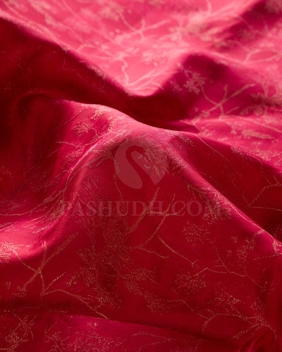 Bright Red Kanjivaram Silk Saree - D553(D)