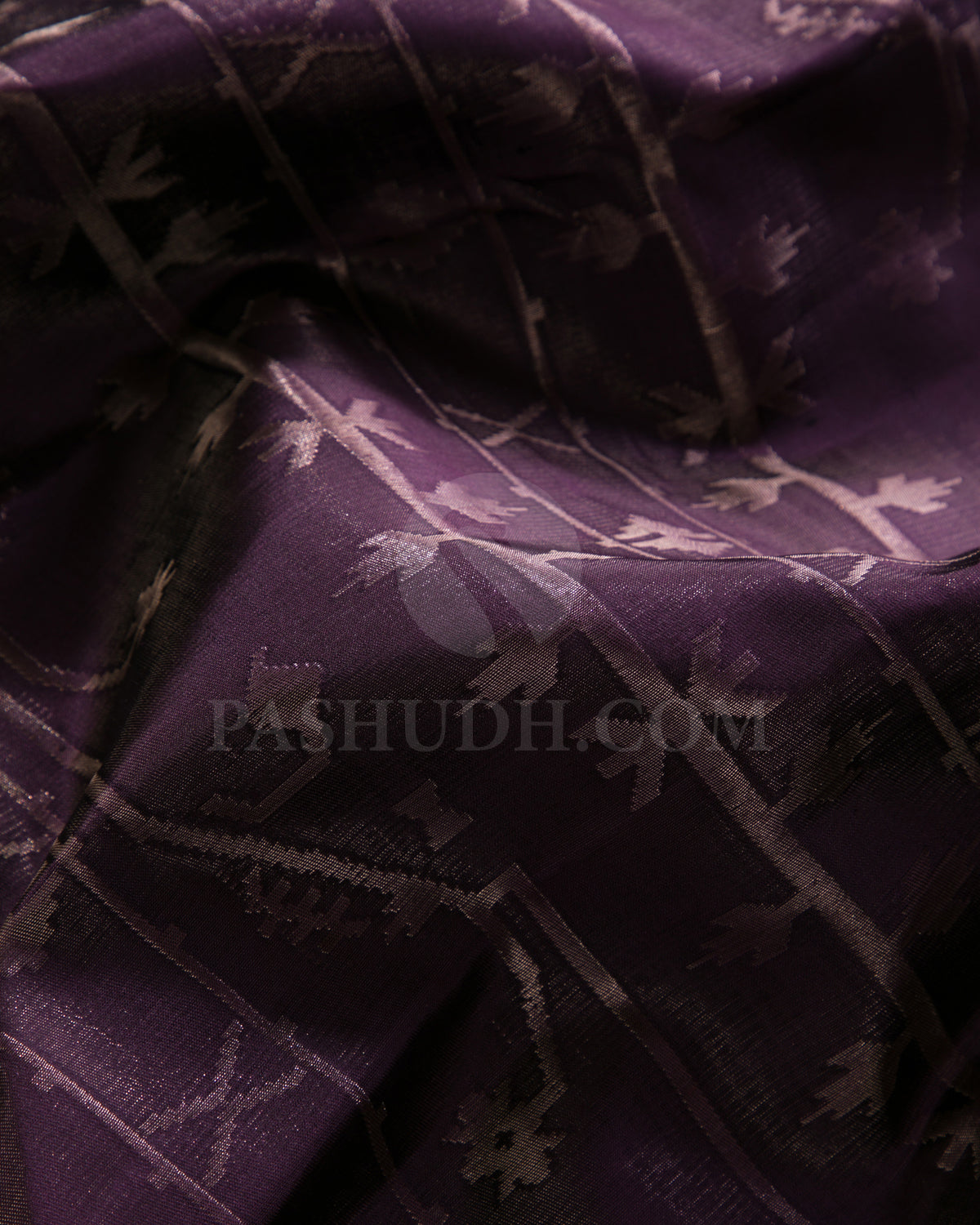 Wine Kanjivaram Silk Saree - D579(A)