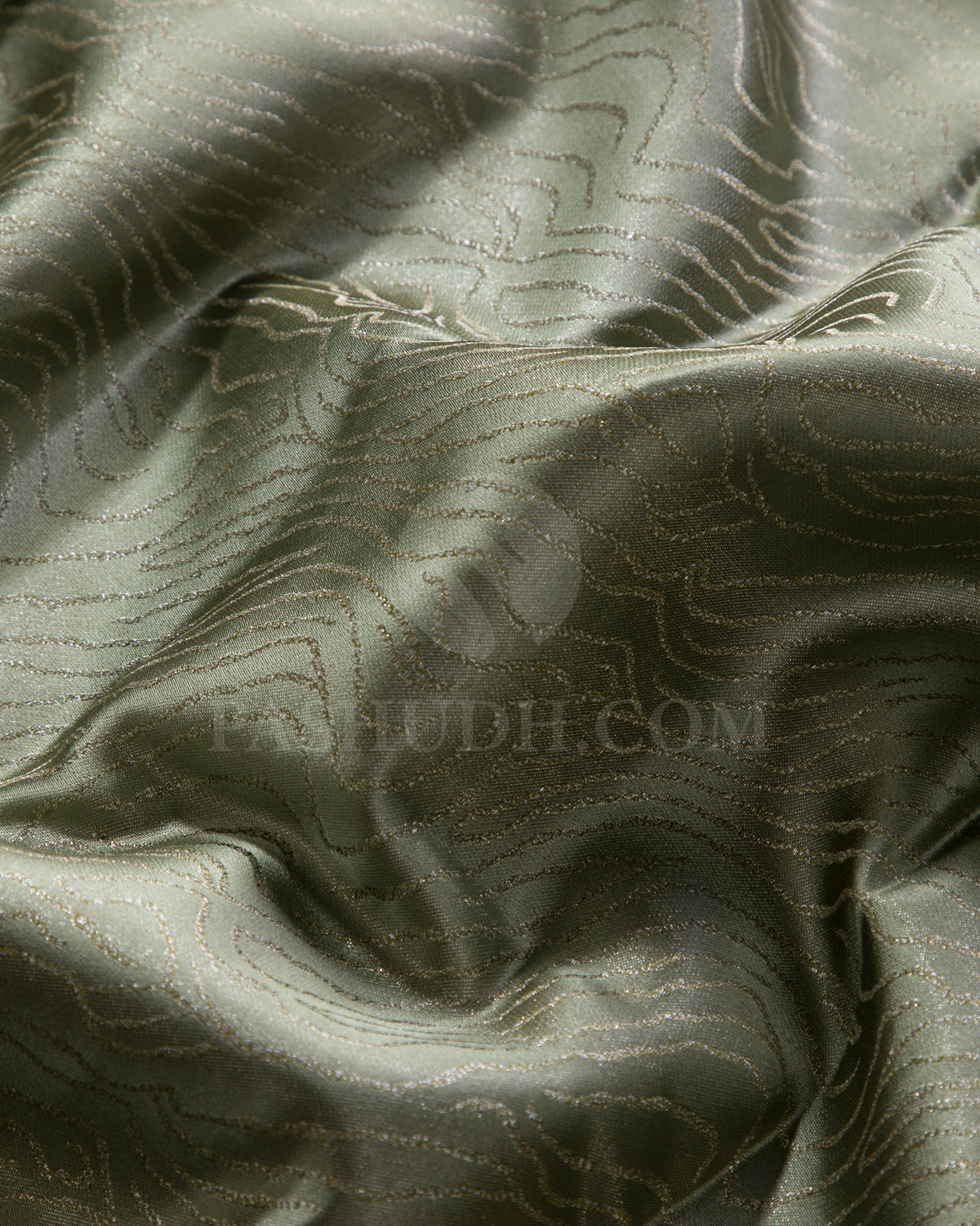 Sage Green And Mauve Kanjivaram Silk Saree - D507(F)