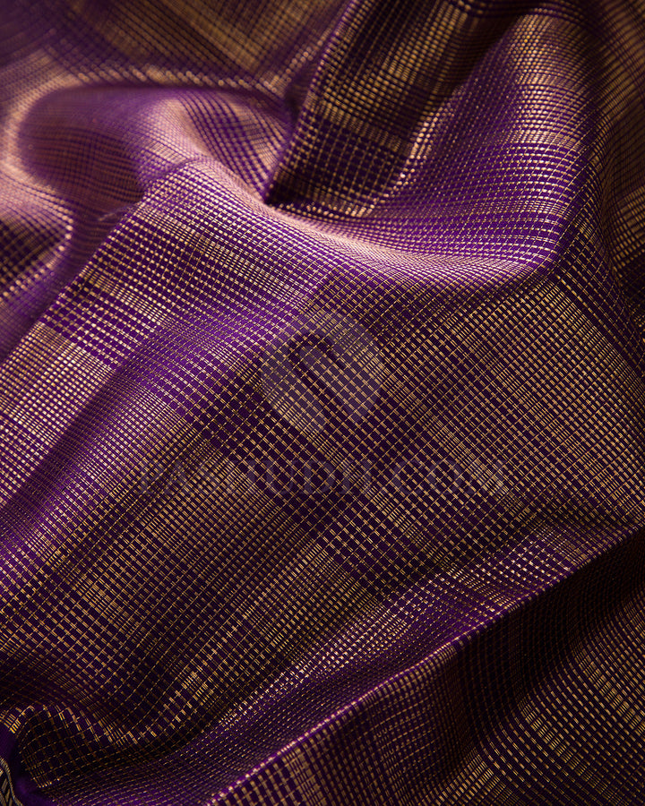 Royal Blue Kanjivaram Silk Saree - S1327(A)