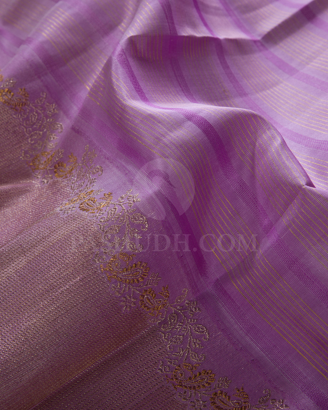 Lavender Traditional Kanjivaram Silk Saree - S1131(F)