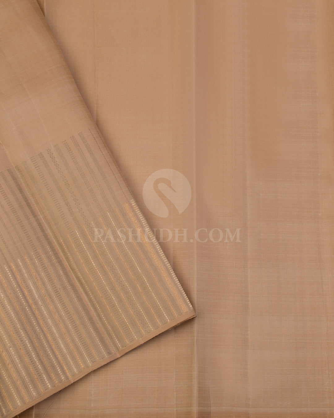 Ivory Kanjivaram Silk Saree - S999 - View 3