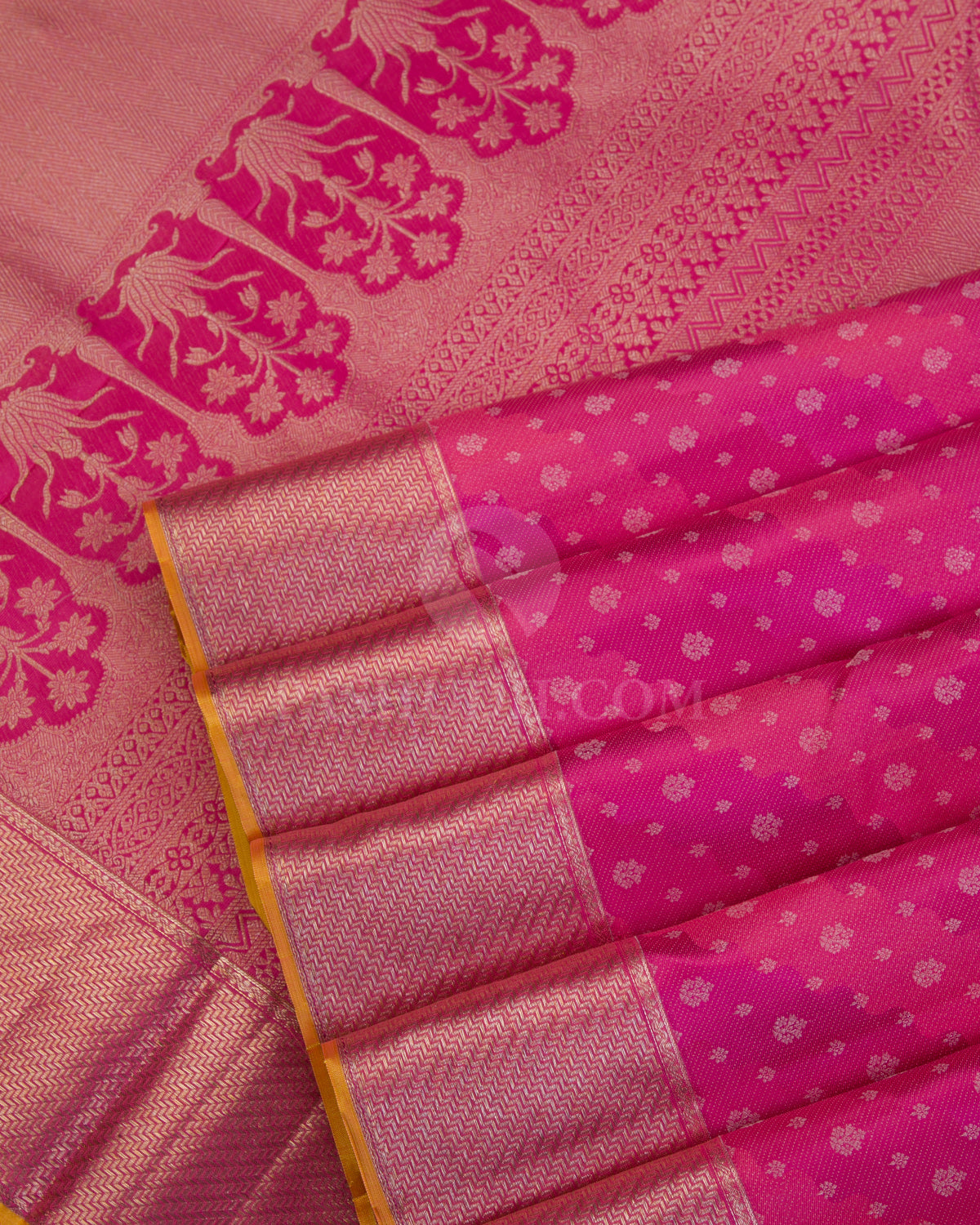 Pink Kanjivaram Silk Saree - DT219