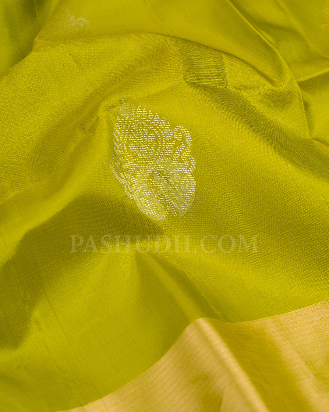 Parrot Green and Rani Pink Soft Silk Saree - AC9