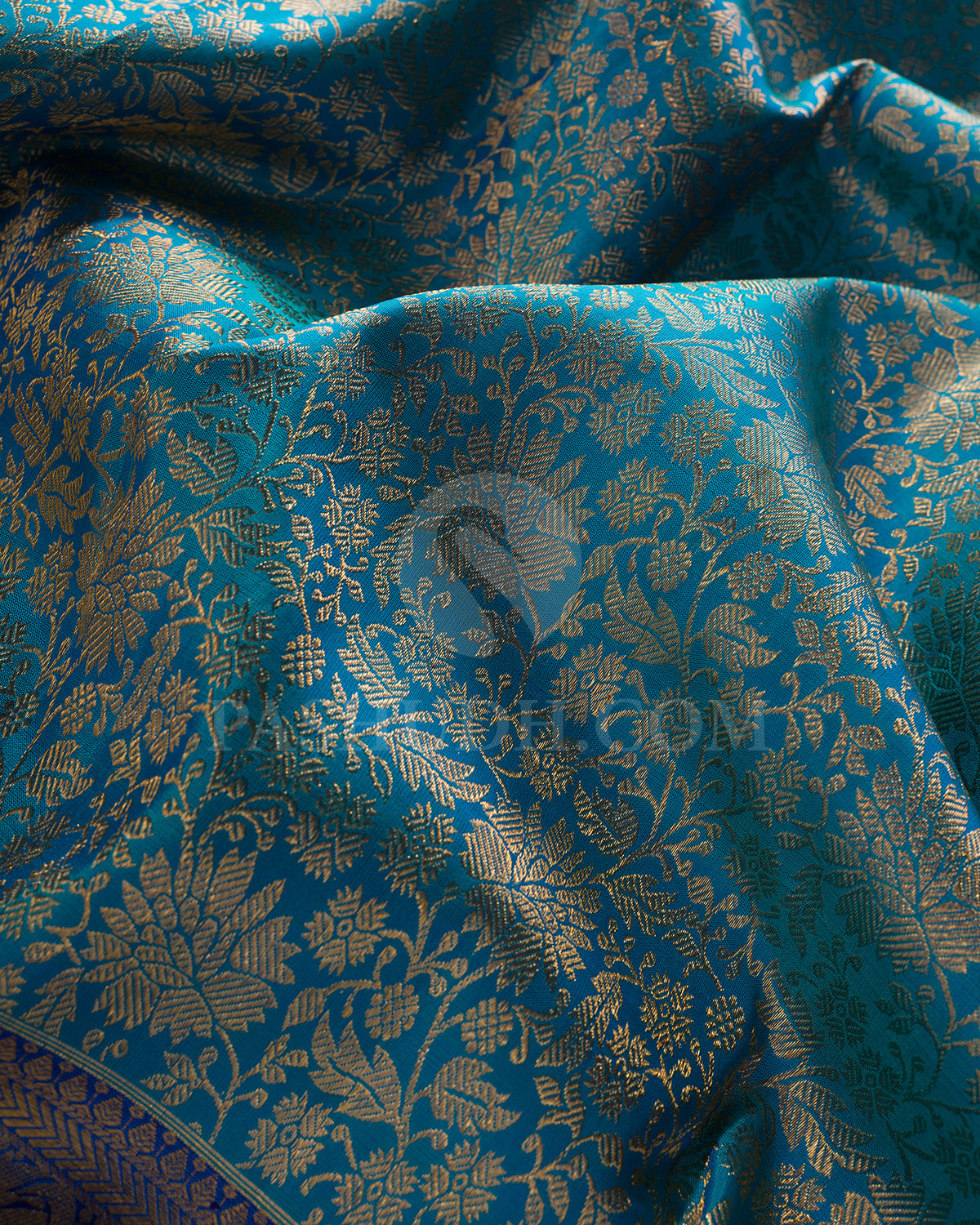 Anandha Blue And Royal Blue Kanjivaram Silk Saree - BKB5