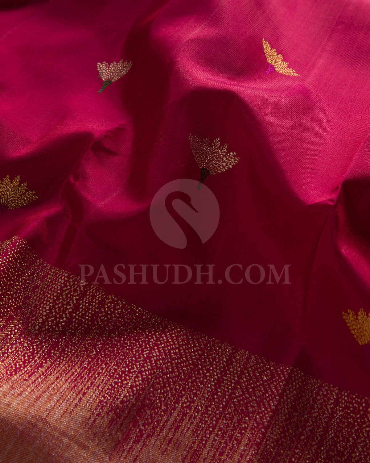 Maroon Kanjivaram Silk Saree - S1357(A)