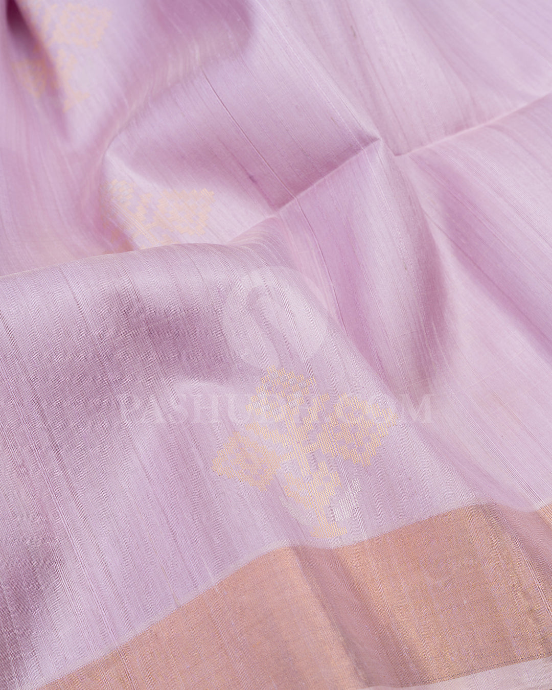 Pastel Lilac and Lavender Soft Silk Saree - AC56