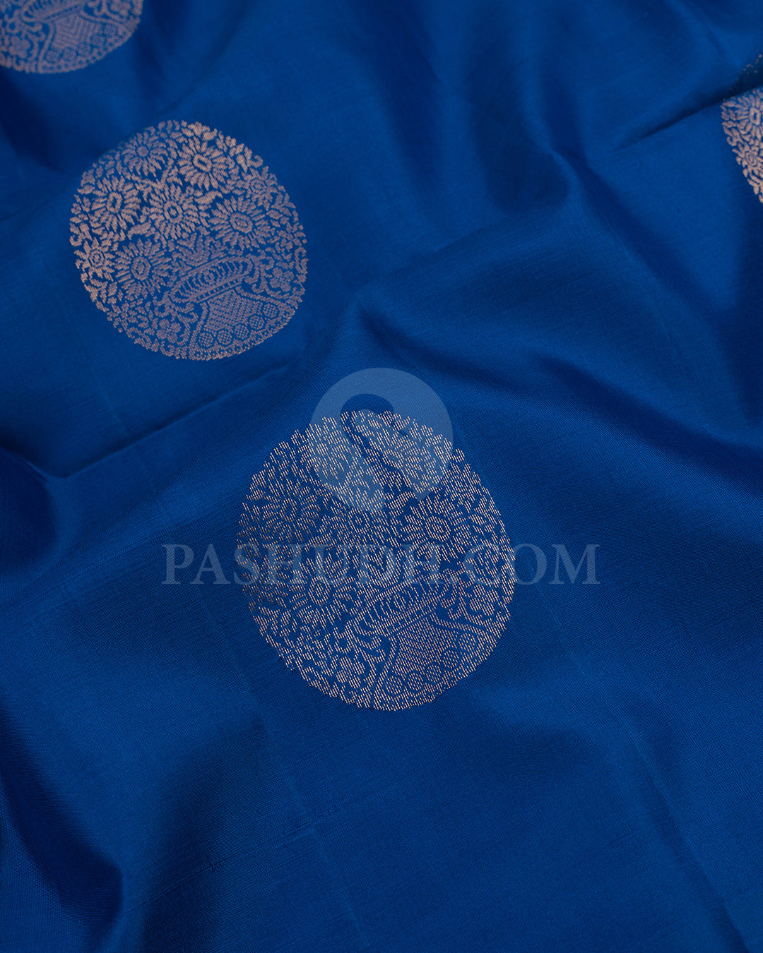 Cobalt Blue and Dual Tone Violet Soft Silk Saree - AC87